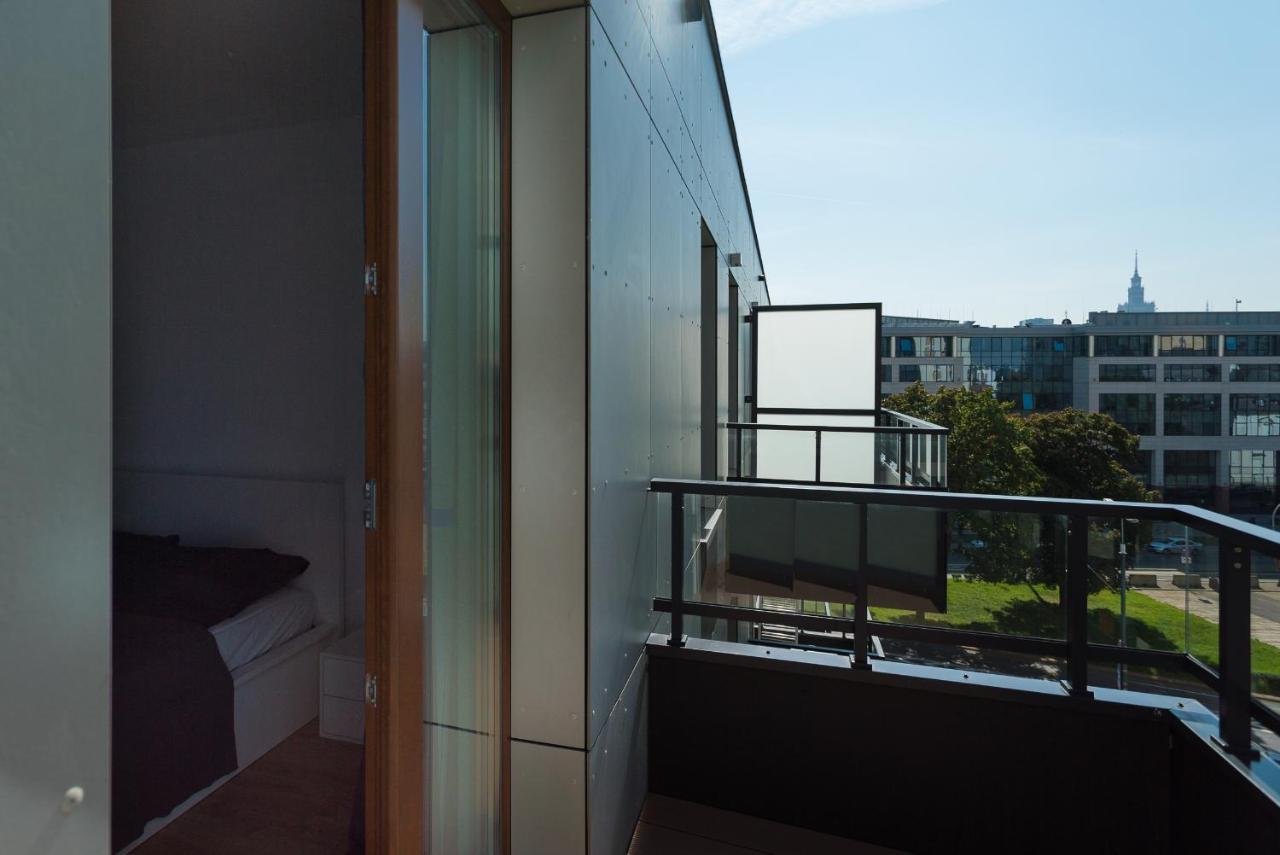 Golden Apartments Warsaw - Bright And Modern Apartments -Premium Building In Top Location- Solidarnosci Luaran gambar